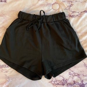 Black Short Shorts
